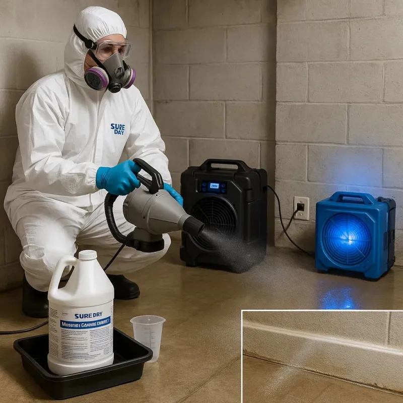 Sanitization and Odor Removal process in Quitman, MS