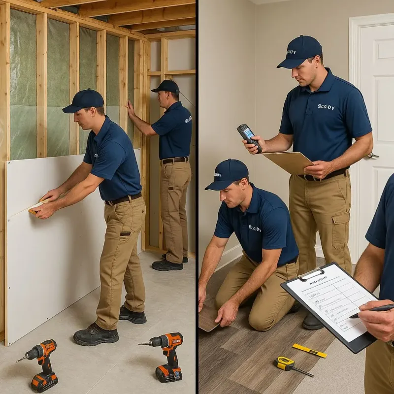 Repairs and Reconstruction process in Quitman, MS