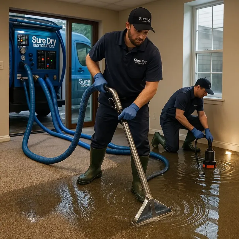 Water Extraction and Removal process in Quitman, MS